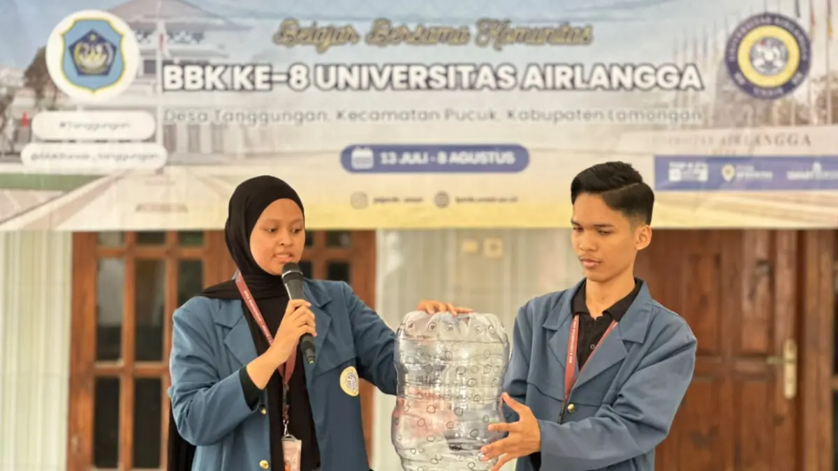 BBK 8 Desa Tanggungan Kenalkan SI ROBI sebagai Inovasi Pengelolaan Sampah Organik Berbasis Biopori