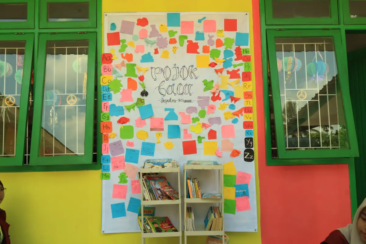 Program Pojok Literasi Gerbo di TK PGRI 01 Bangun Pendidikan Berkualitas, Mendukung SDG 4