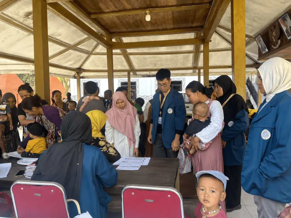 Dukung SDG 3, Mahasiswa KKN-BBK 8 UNAIR Tingkatkan Pelayanan Posyandu Tuban