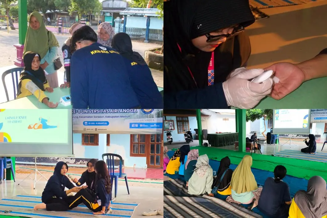 POS MEDIS BBK 8 Desa Tulung Dukung SDG 3 melalui Latihan Back Pain dan Skrining Kesehatan Cegah Nyeri Punggung (Boyoken)