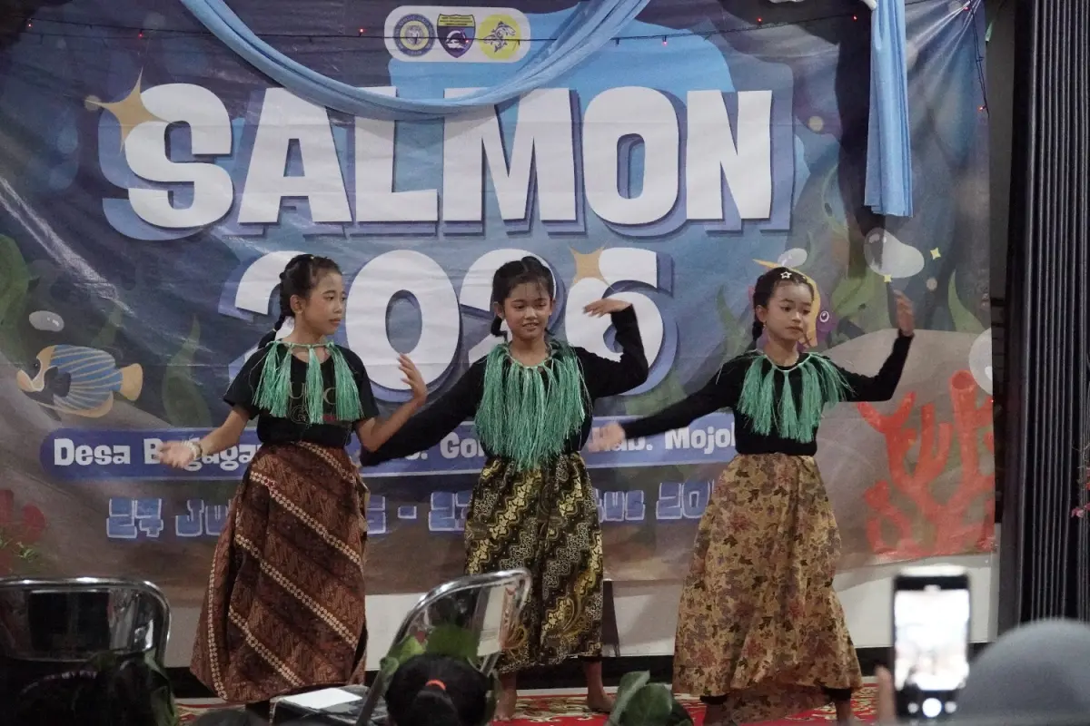 SALMON 2026 Rayakan Kreativitas Anak Desa Begaganlimo melalui Creative Village Festival