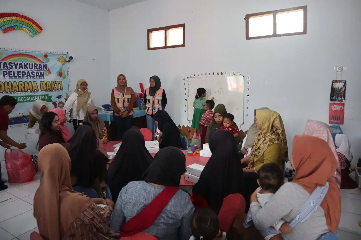 SEHAT Berawal dari PIRING : Gemar Makan Ikan Bersama Ibu Begaganlimo melalui Healthy Family Education