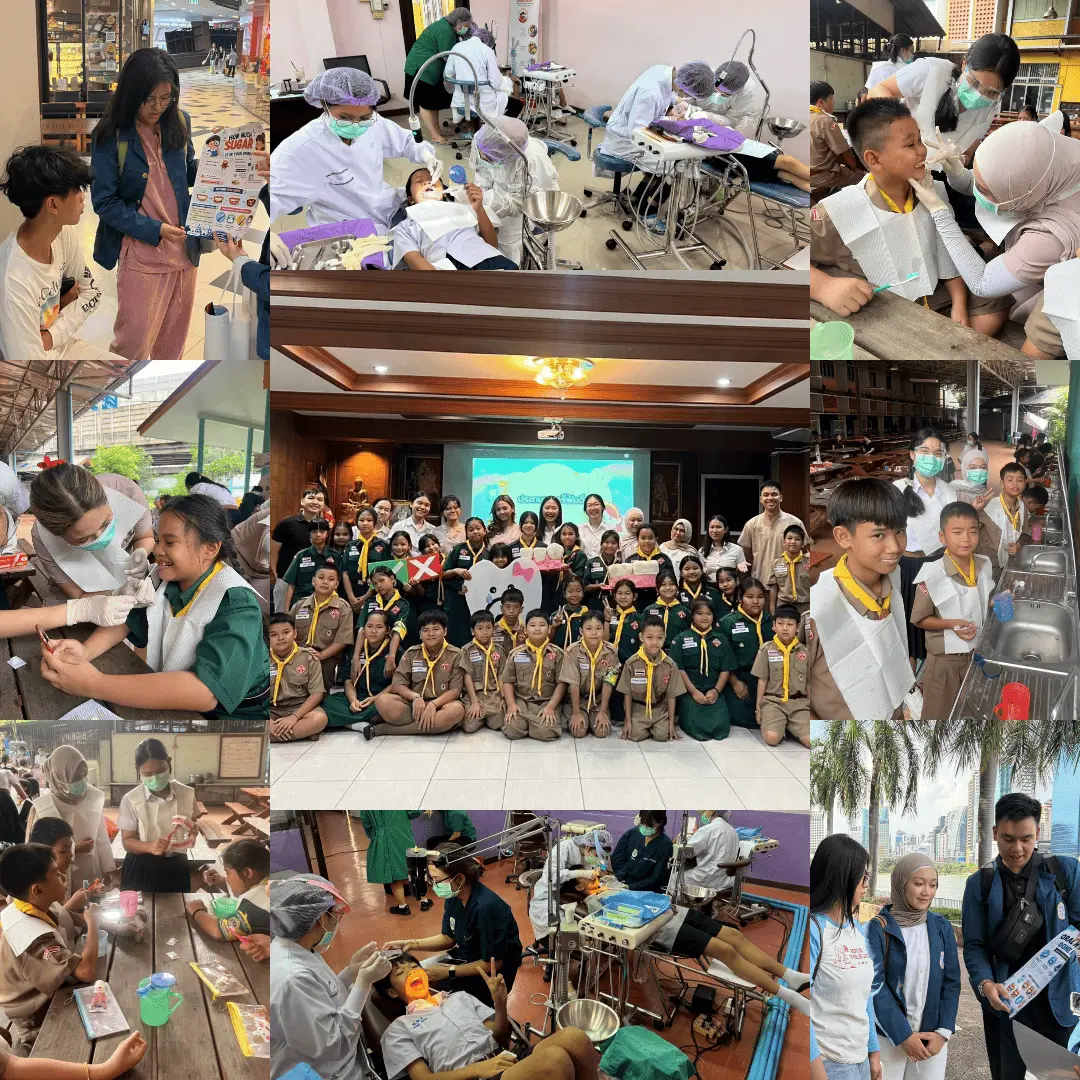 Mahasiswa FKG UNAIR Perluas Pengalaman Community Dentistry melalui Program Internasional di Chulalongkorn University